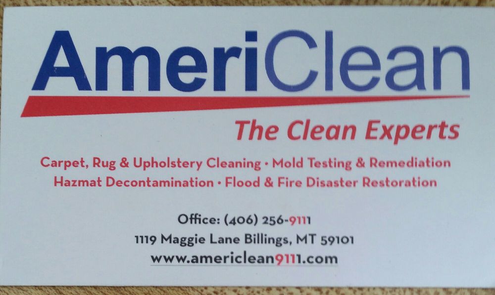 Americlean Carpet Cleaning 1119 Maggie Ln Billings MT Phone