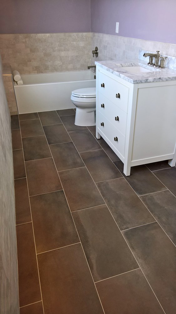 Porcelain Tile Bathroom Remodel In Sunset District San Francisco Yelp Photo Of Continuum Tile San Francisco Ca United States Porcelain Bathroom
