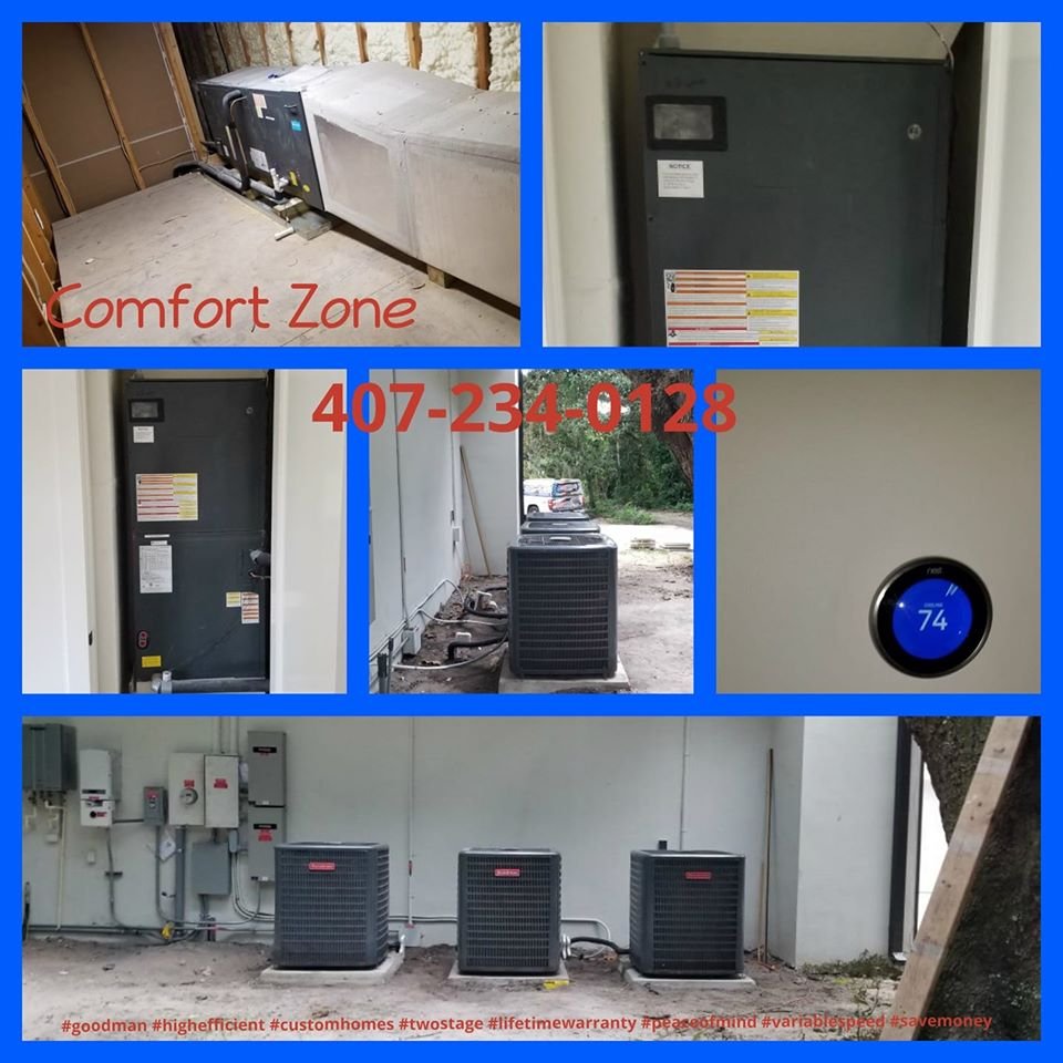 image of business Comfort Zone Air Conditioning AH Corp