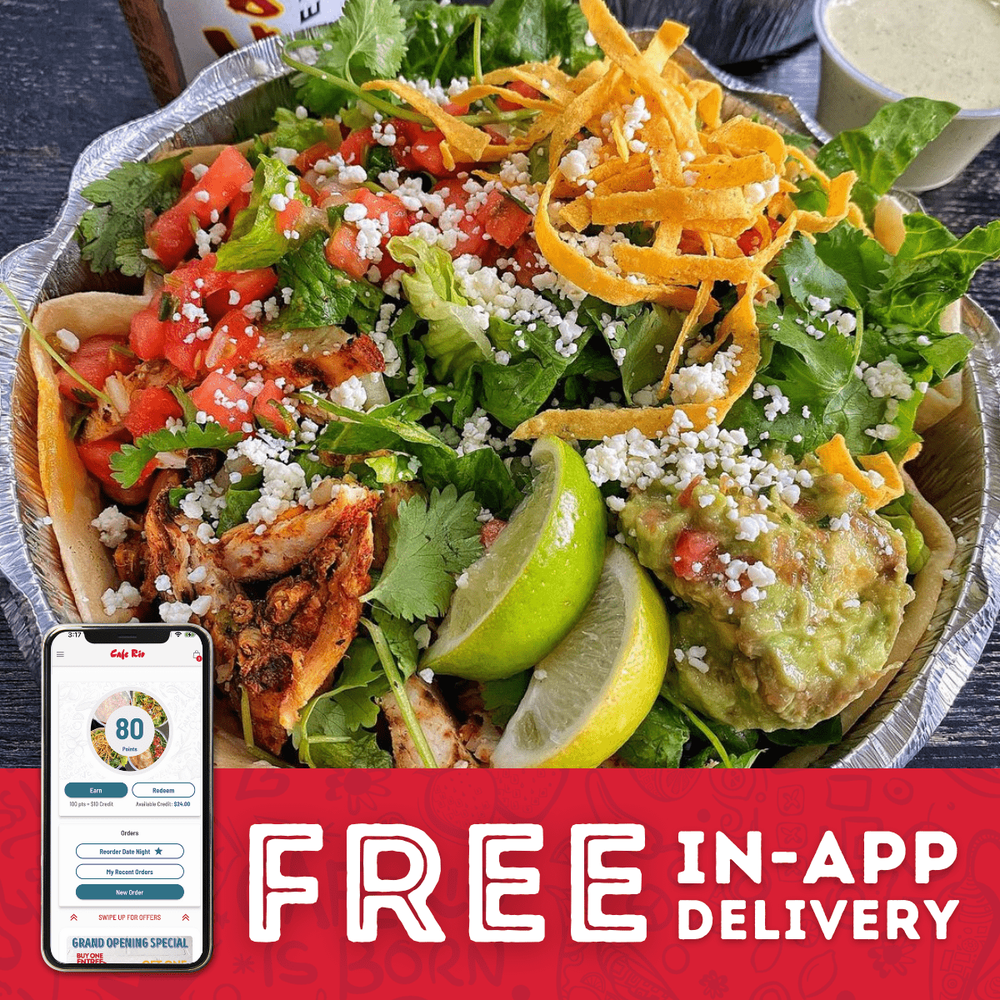 Cafe Rio Fresh Modern Mexican gift card