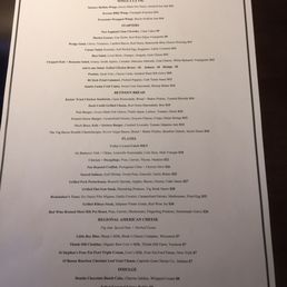 Photos For The Vig Menu Yelp Photo Of The Vig Providence Ri United States Menu
