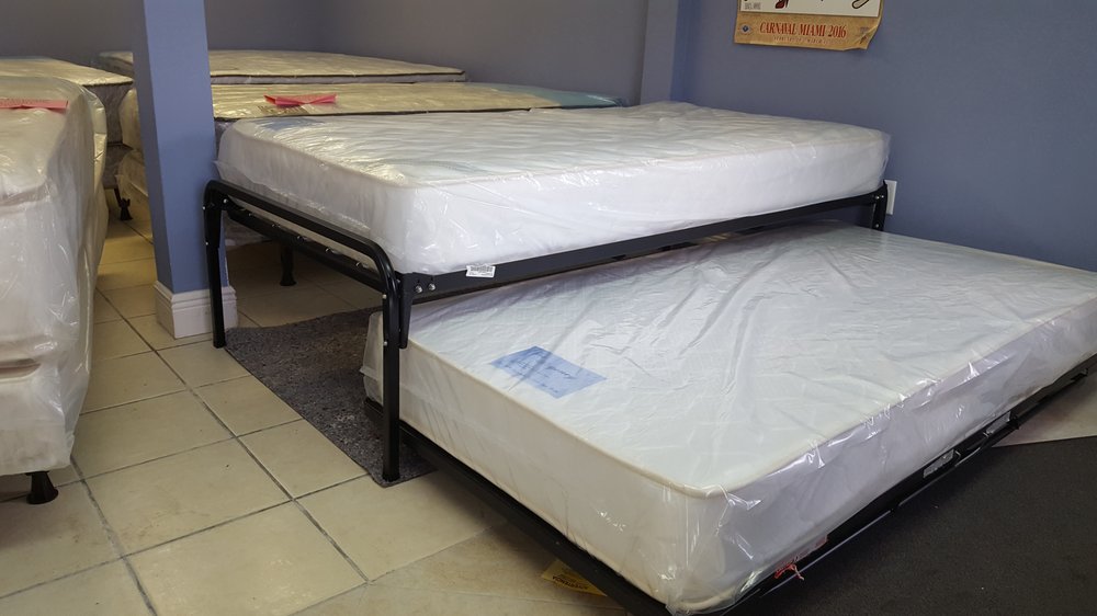High Riser With Pop Up Unit Is Two Twin Beds Or Set Side By Photo Of Abc Mattress Hialeah Fl United States High Riser With Pop