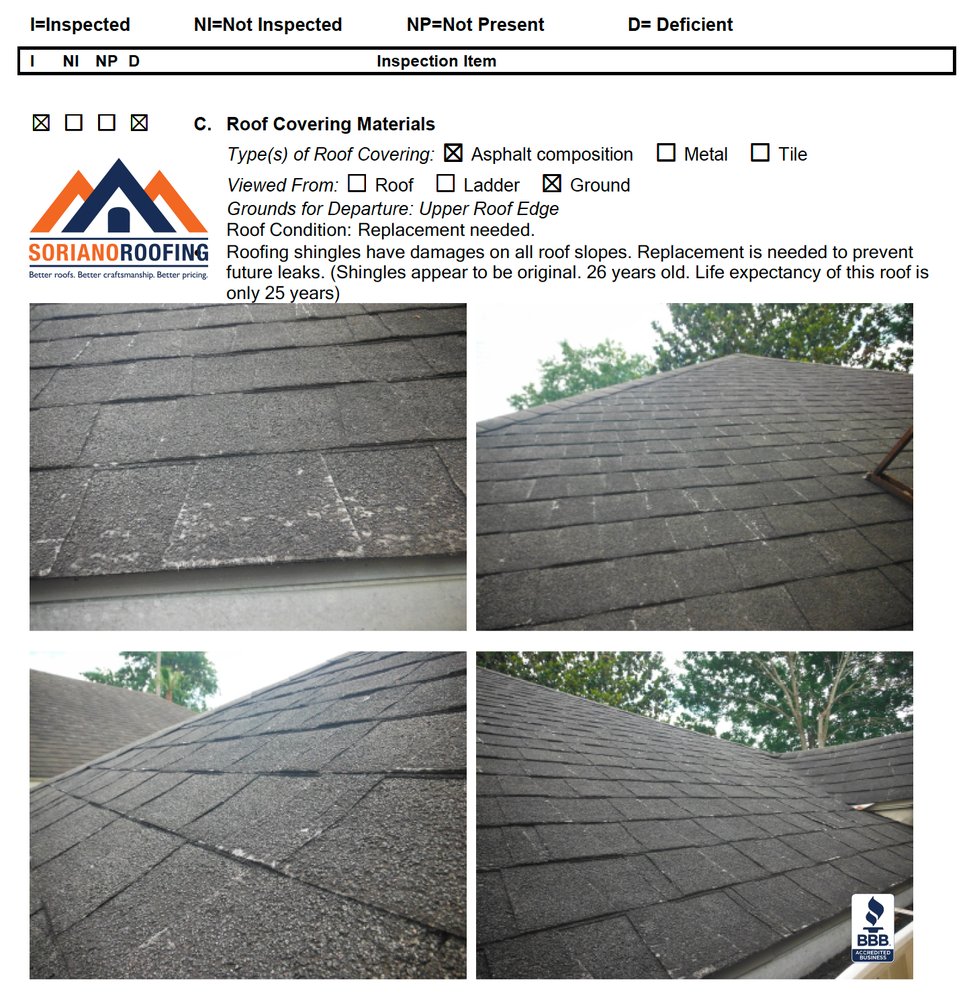 Soriano Roofing and Remodeling