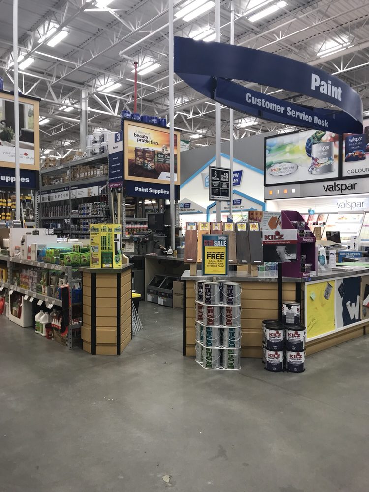 paint department yelp lowes paint department