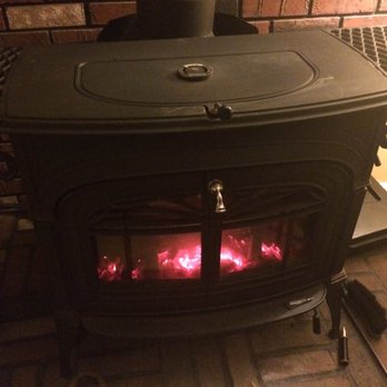 Heat surge amish stove