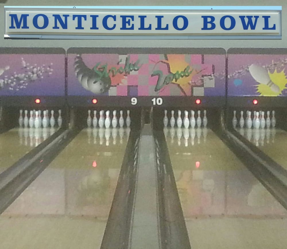 Monticello Bowl & Lounge Bowling 1412 N Market St, Monticello, IL