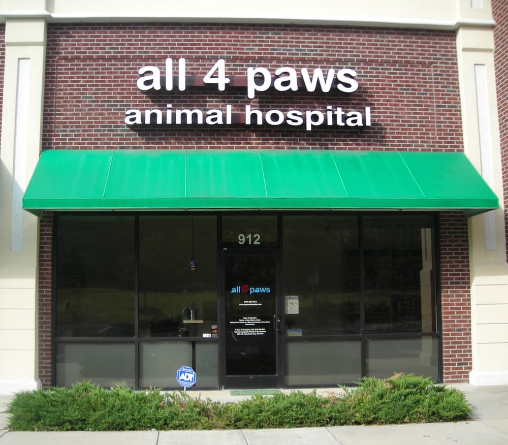 All 4 Paws Animal Hospital 19 Reviews Veterinarians 912 W Williams St, Apex, NC Phone