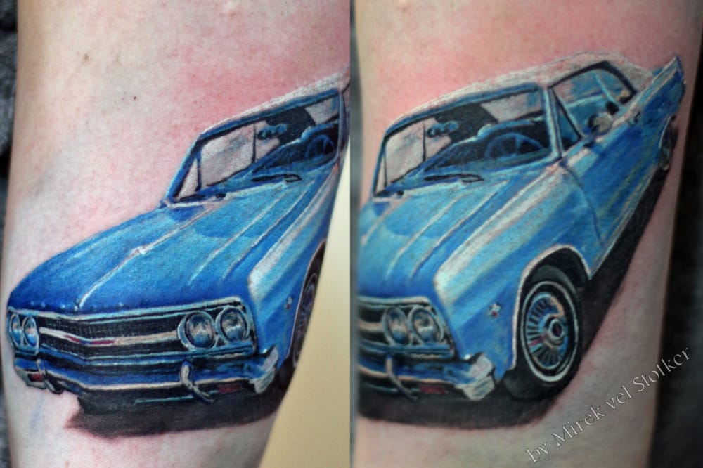 chevrolet tattoo by mirek vel stotker london stotker tattoo chevrolet tattoo by mirek vel stotker london stotker tattoo