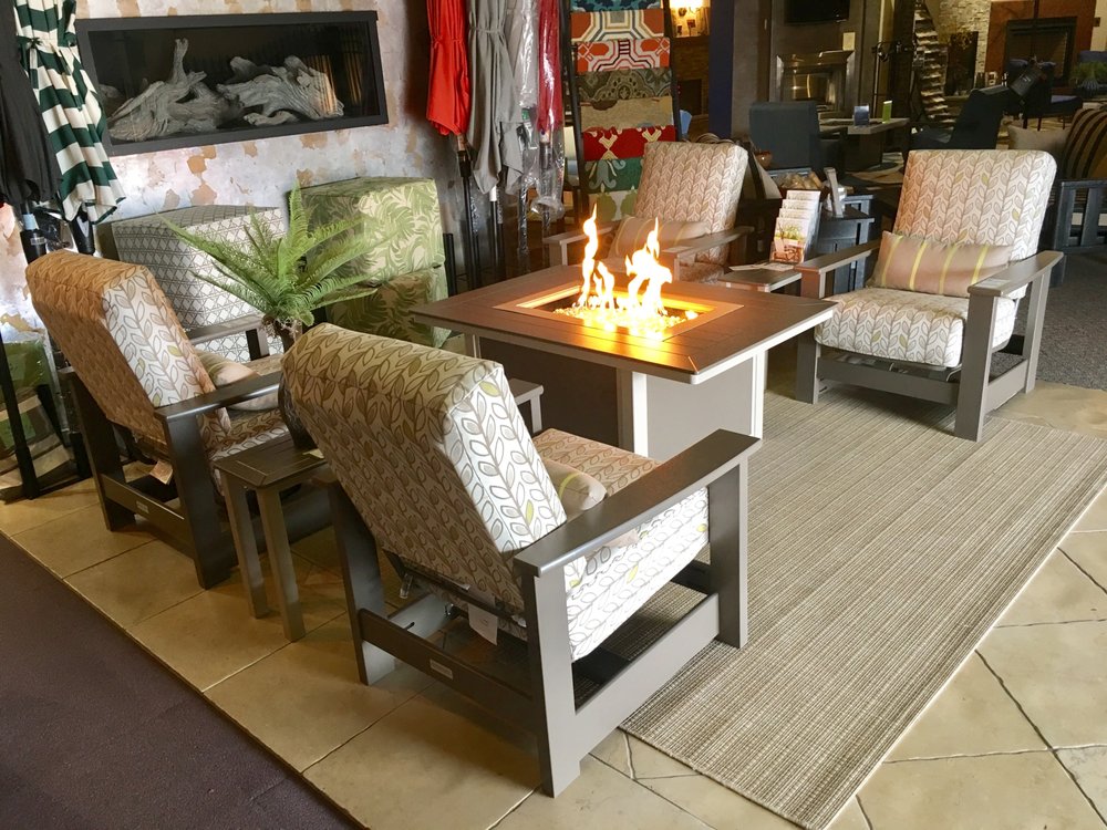 New For This Season Gorgeous Telescope Casual Grouping With Photo Of Bon Air Hearth Porch And Patio Richmond Va United