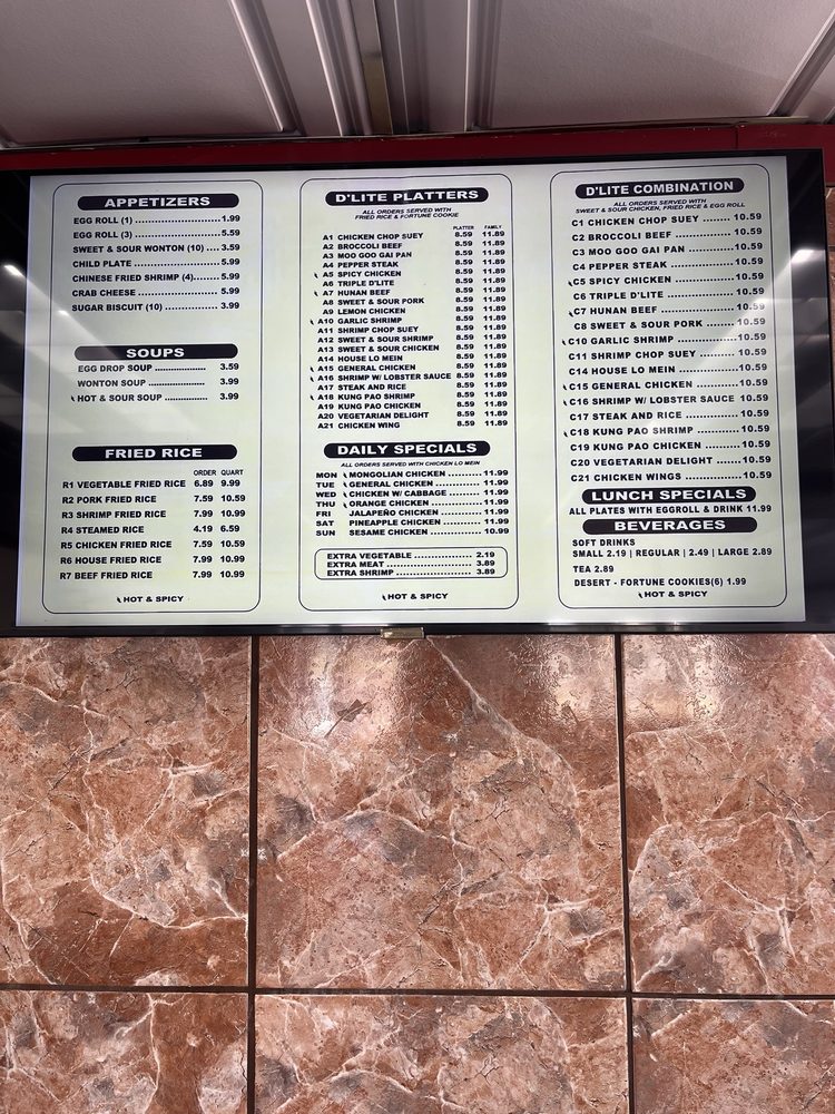 Wok D'lite Wok D'lite