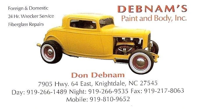 Debnam's Auto Body & Towing Service