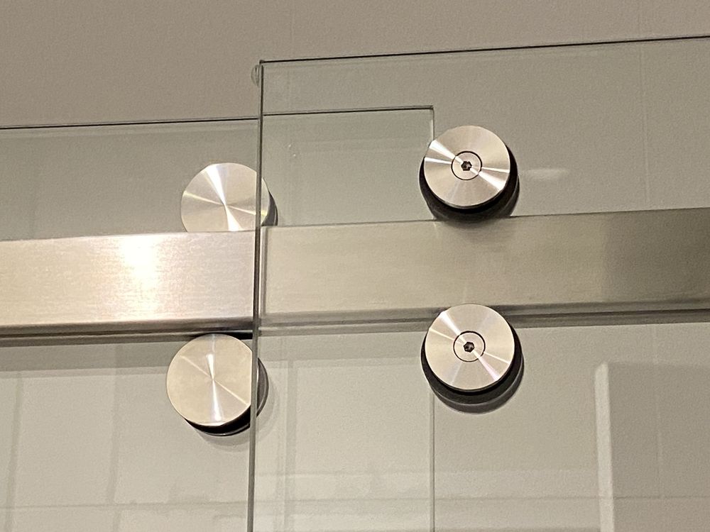 Anchor frameless shower doors