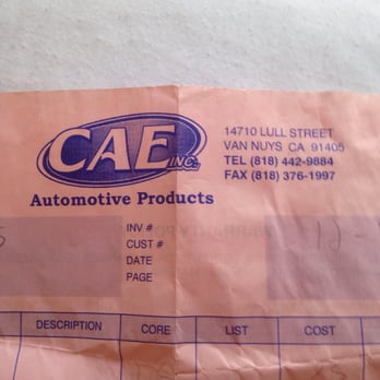 Complete Auto Electric Repair 14710 Lull St Van Nuys Photo Of Complete Auto Electric Van Nuys Ca United States