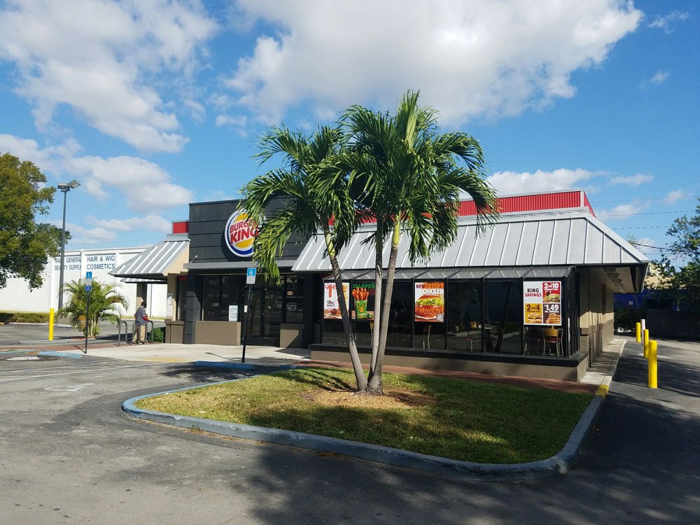 Burger King Fast Food 1611 NW 12th Ave, Civic Center, Miami, FL