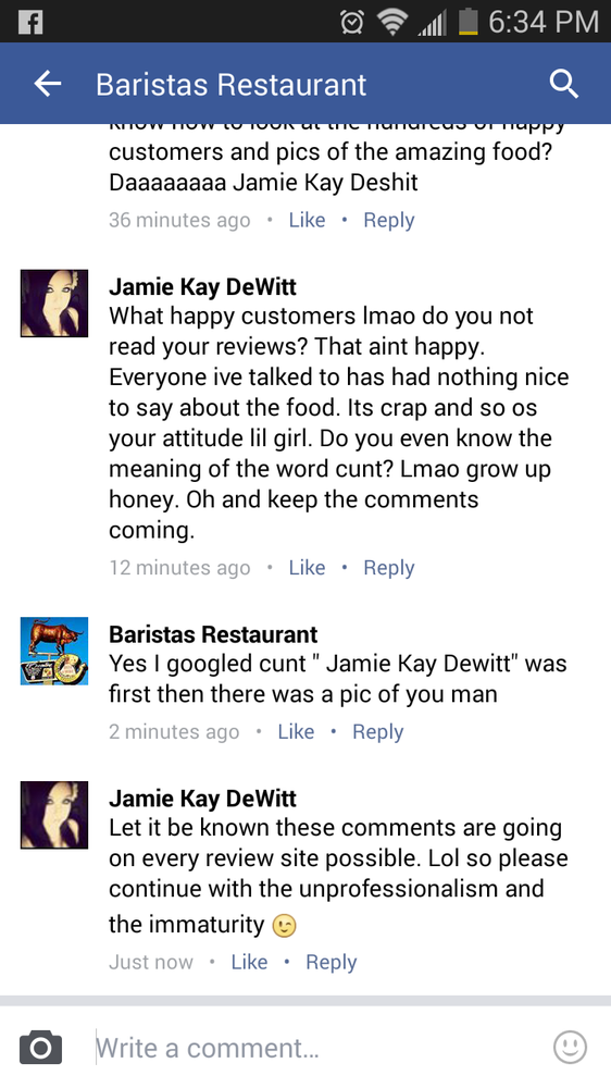 baristas yelp