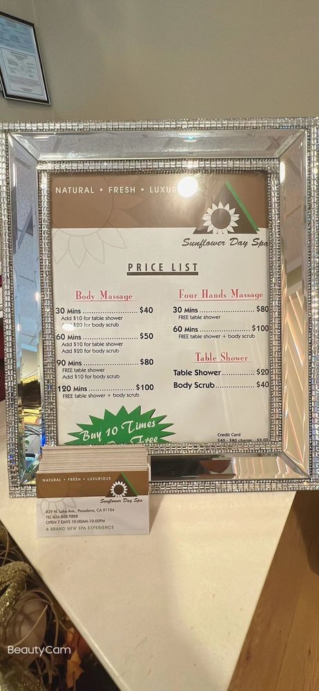 Sunflower Day Spa & Massage