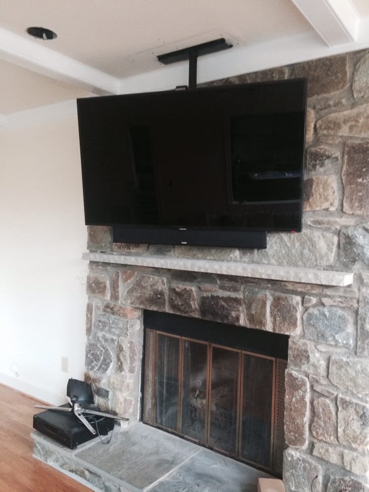 Best Tv To Mount Over Fireplace at Suzanne Garcia blog