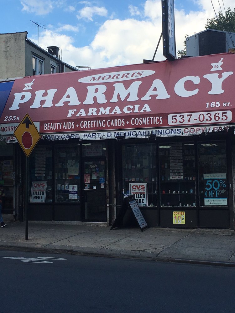 Morris Pharmacy Drugstores 255 E 165th St, Concourse, Bronx, NY