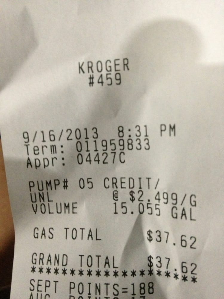Kroger Fuel, Garden City Roadtrippers