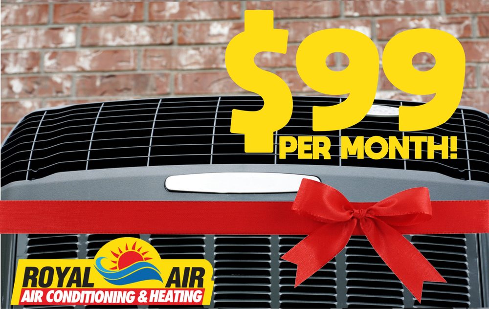 We Have New Unit Replacement Options Starting At 99 Per Month With Photo Of Royal Air Conditioning Houston Tx United States We Have New