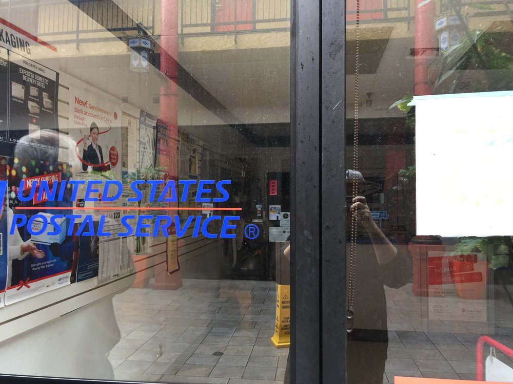 Chinatown Post Office 818 N Hill St, Chinatown, Los Angeles, CA