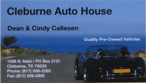Cleburne Auto House