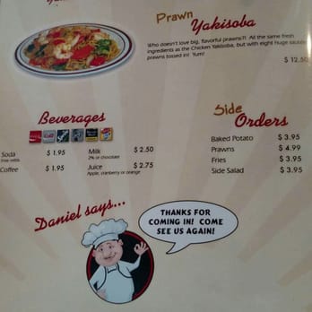 Daniels Kitchen Selah Wa Menu Daniels Kitchen Selah Wa Menu