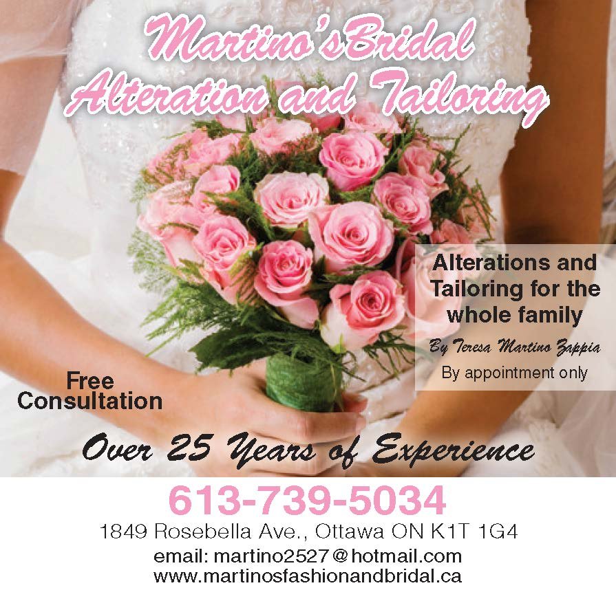 Martino's Bridal Alterations and Tailoring