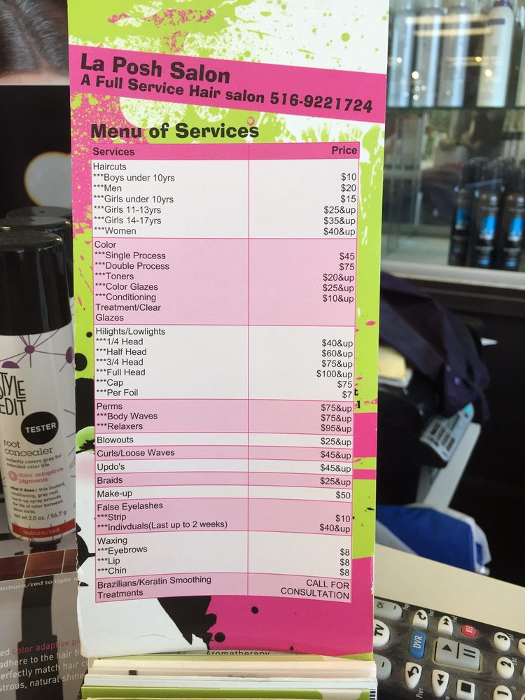 La Posh Salon Hair Salons 130 S St, Oyster Bay, NY Phone Number