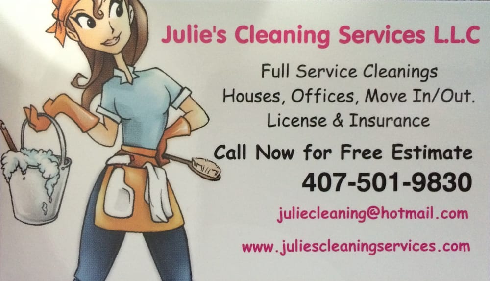 Julie's Cleaning Services