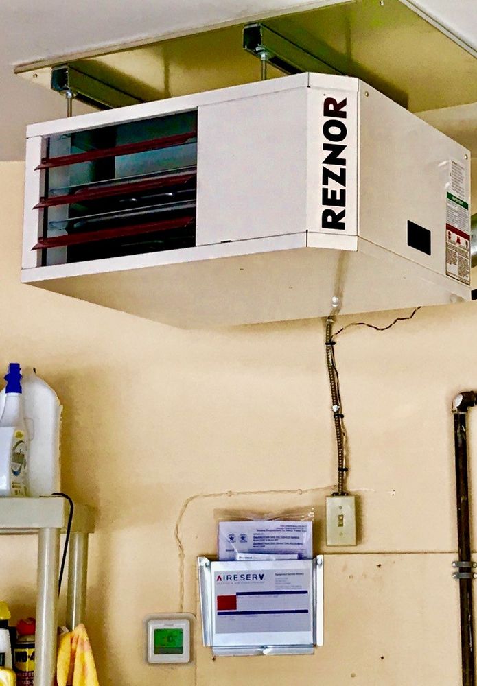 Reznor Garage Heater >> A Reznor Garage Heater Install For A Valued Customer In Reznor Garage Heater >> A Reznor Garage Heater Install For A Valued Customer In
