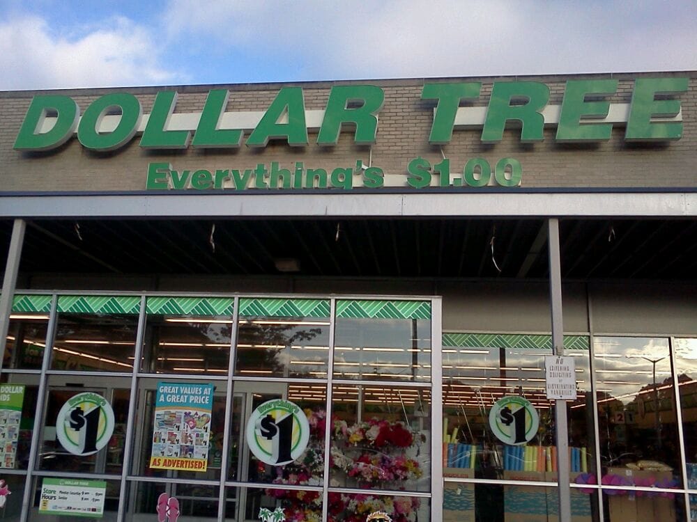Dollar Tree Store Discount Store 111 Pleasant St, Attleboro, MA