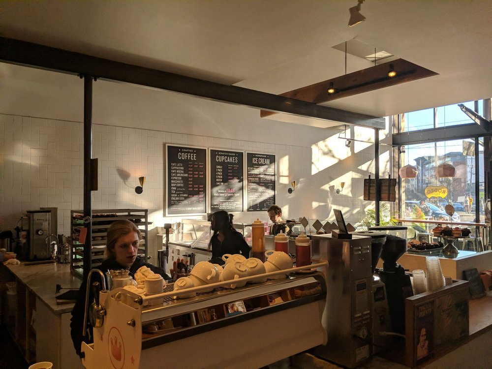 Cupcake Royale and Verite Coffee
