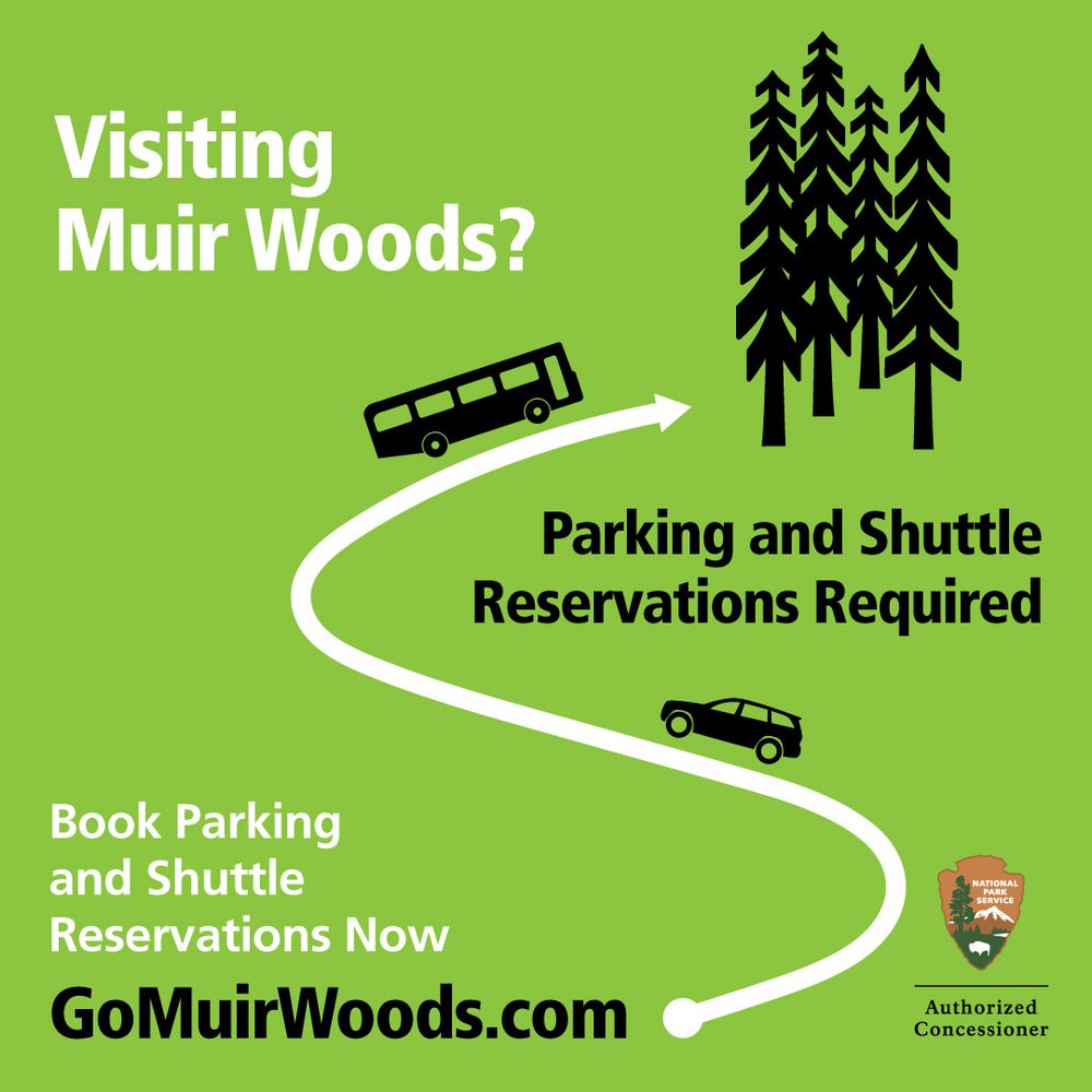Muir Woods Shuttle & Parking 35 Reviews Parking 1 Muir Woods Rd