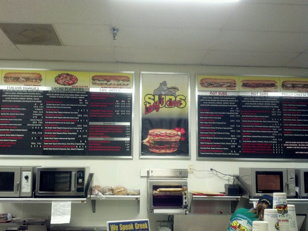 Larry’s Gaint Subs 32 1 Mall At Shelter Cv, Hilton Head Island, SC