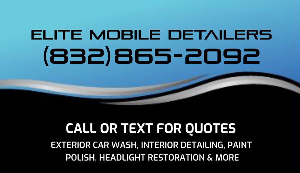 Elite Mobile Detailers, Houston Roadtrippers