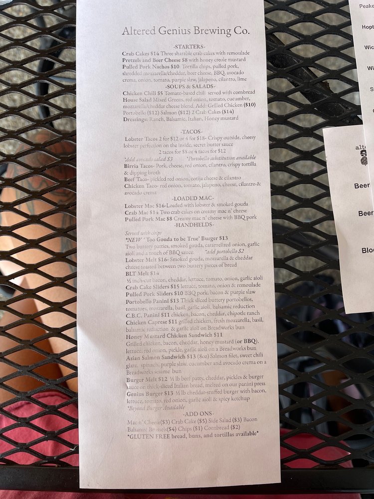Altered Genius Brewing