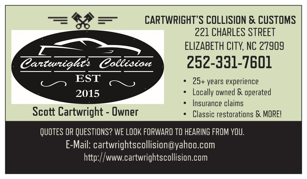 Cartwright's Collision and Customs