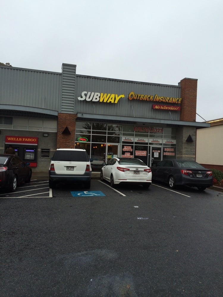 Subway Restaurants Sandwiches 1459 Moreland Ave SE, Atlanta, GA