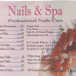 Nail salon deals edinburgh