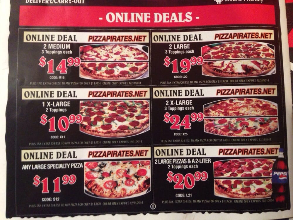 photos for pizza pirates yelp