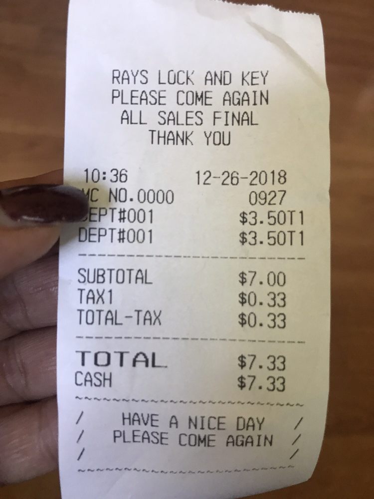 Ray's Lock & Key Service