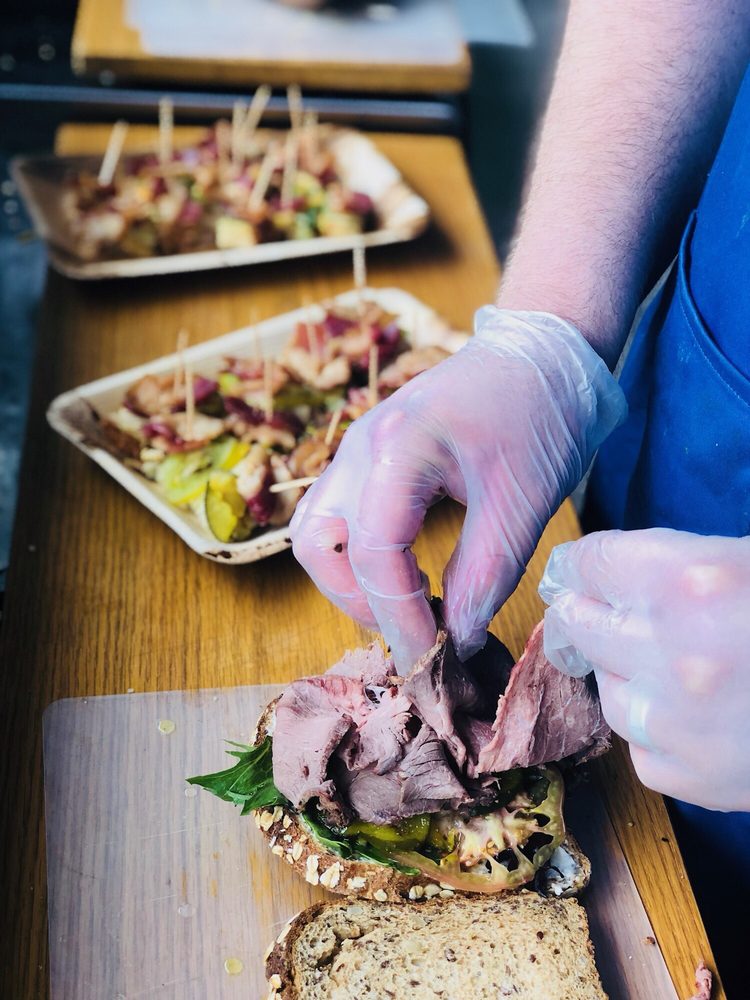 smörgåsbørd sandwich table