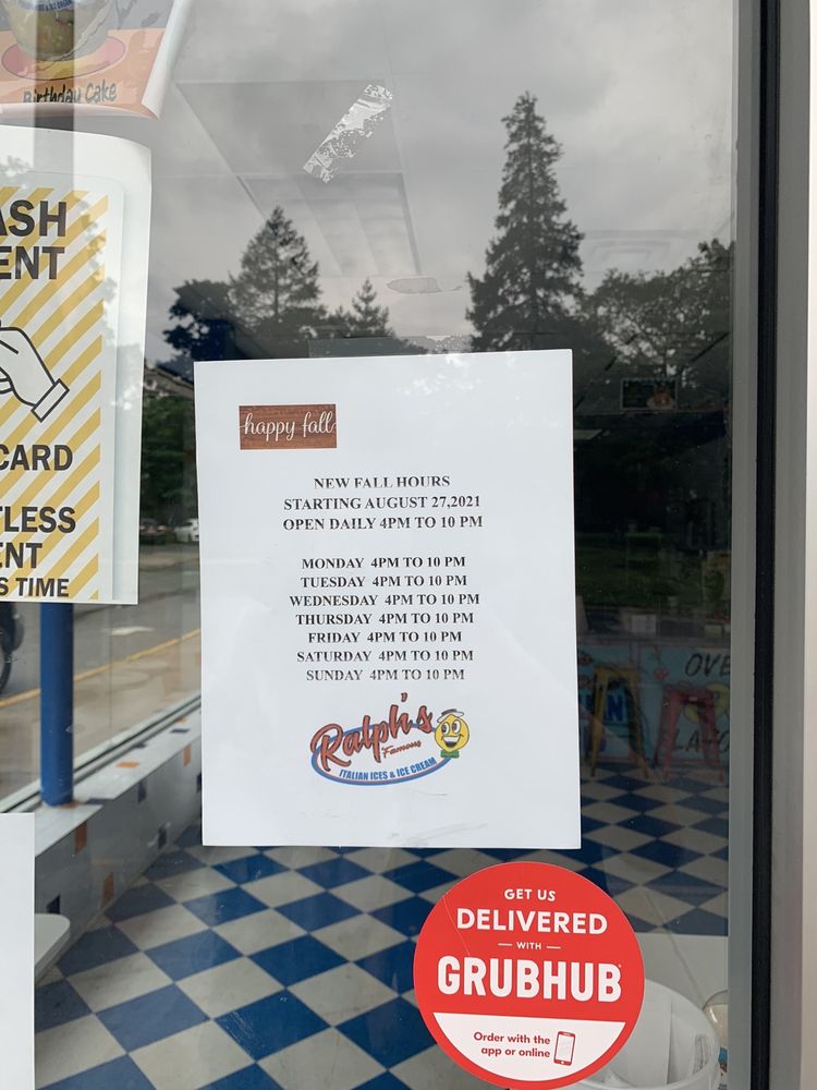 Ralph's Italian Ices & Ice Cream