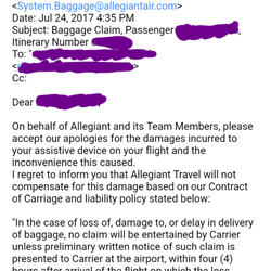 allegiant airlines phone number