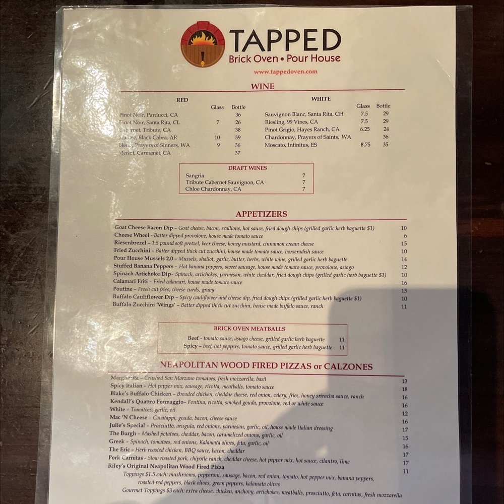 Tapped Brick Oven & Pour House