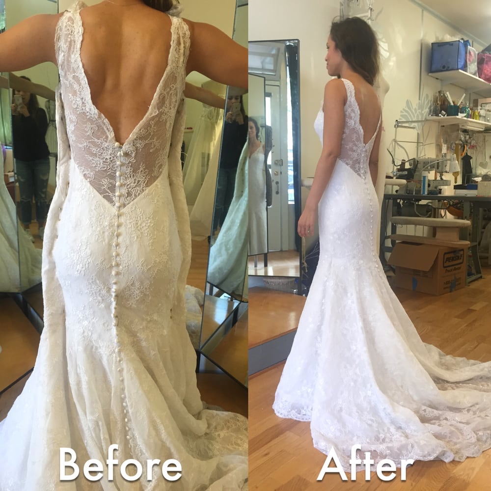 Buy > cost of bridal alterations > in stock