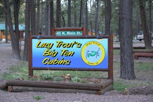 Big Ten Resort Cabins Holiday Rentals 45 Main St Greer Az