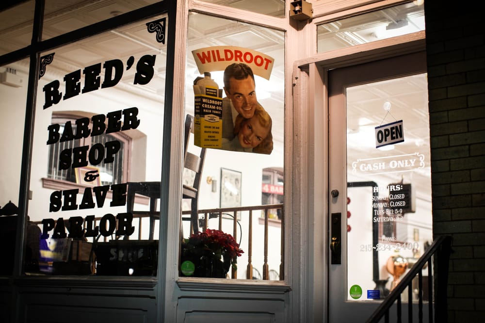 Reed’s Barber Shop and Shave Parlor Barbers 118 Gravel Pike, Green