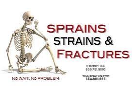 image of business Sprains, Strains & Fractures